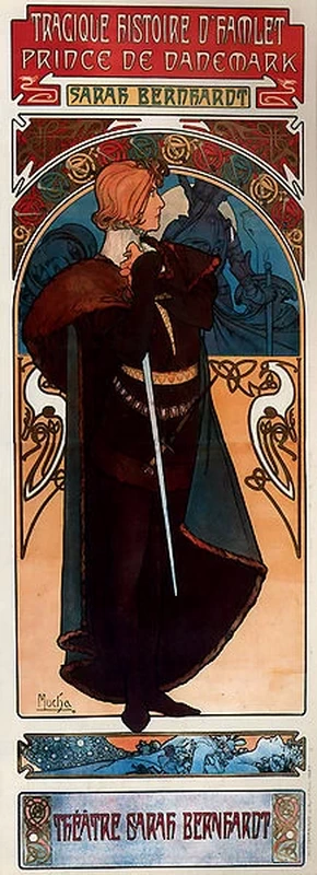 Alfons Mucha - Hamlet, 1899